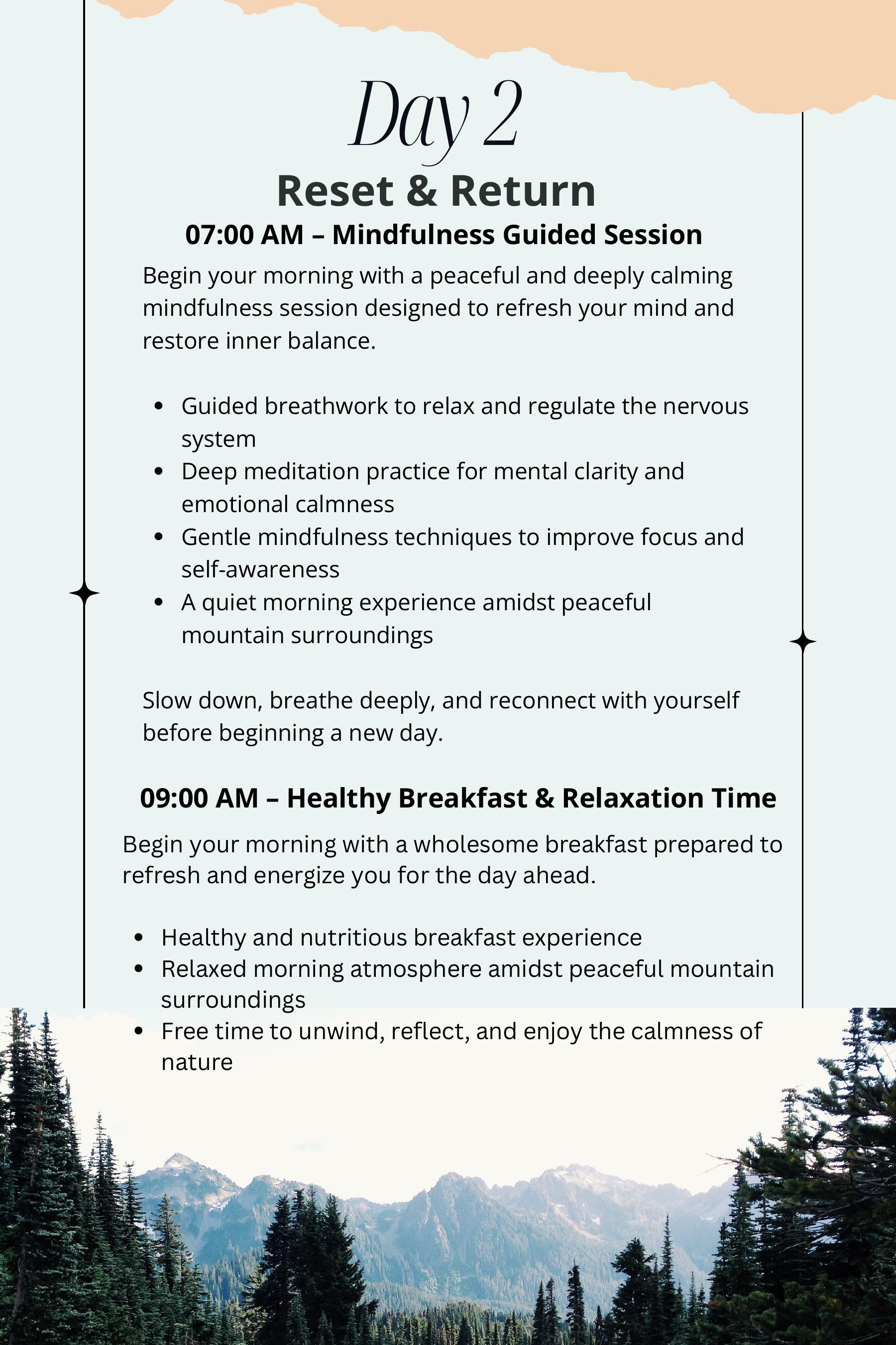 Mind Reset Retreat Image 0